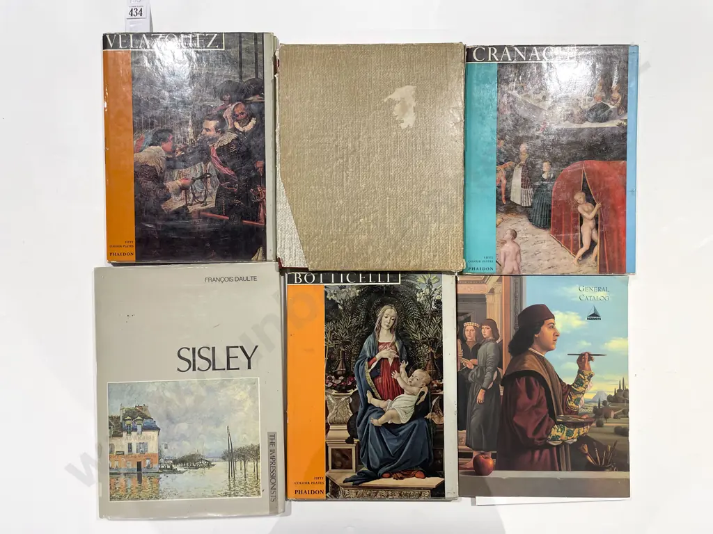 Six Assorted Art Reference Books Image 1++