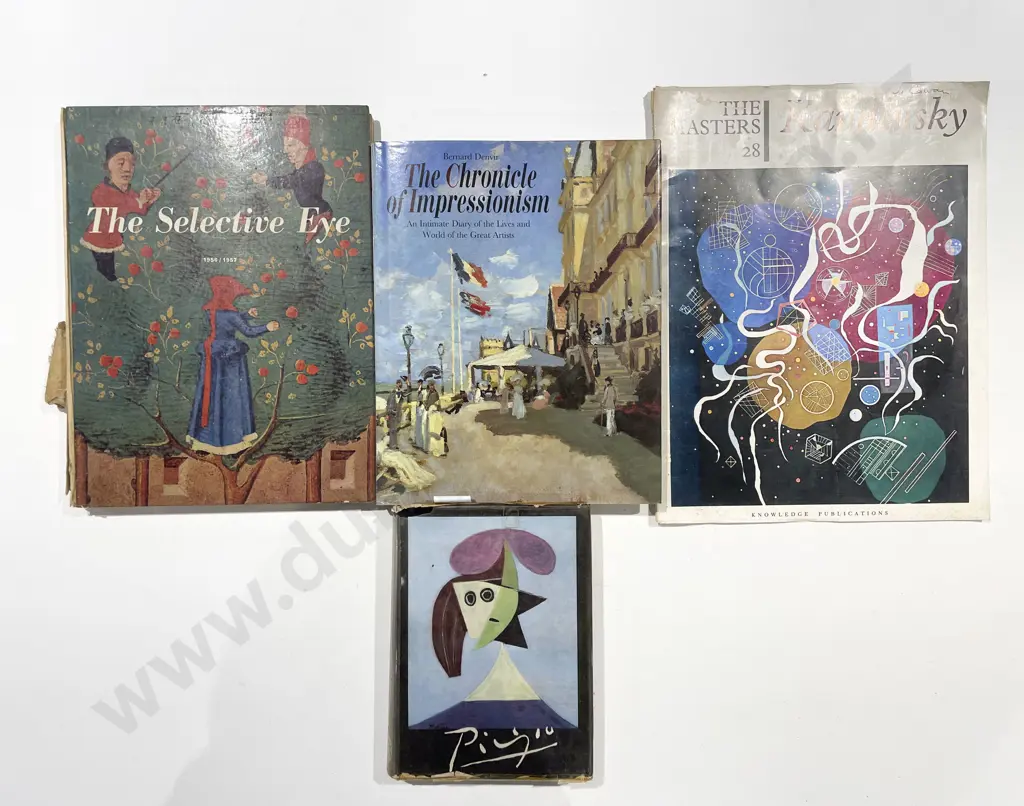 Four Assorted Art Reference Books Image 1++