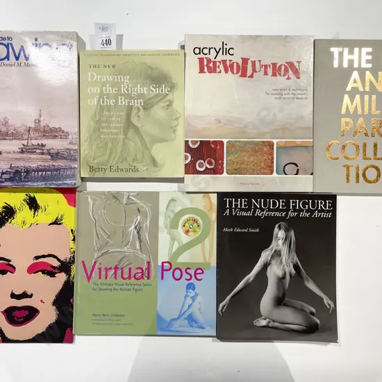 Quantity of Assorted Art Reference