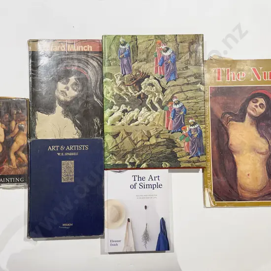 Five Assorted Art Reference