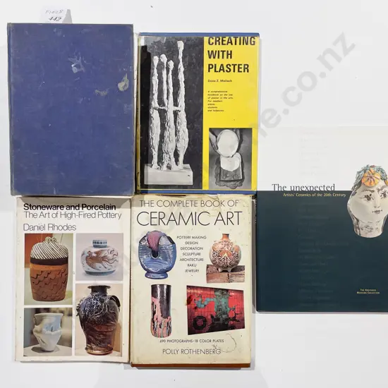 Five Assorted Ceramic & Porcelain Reference Books
