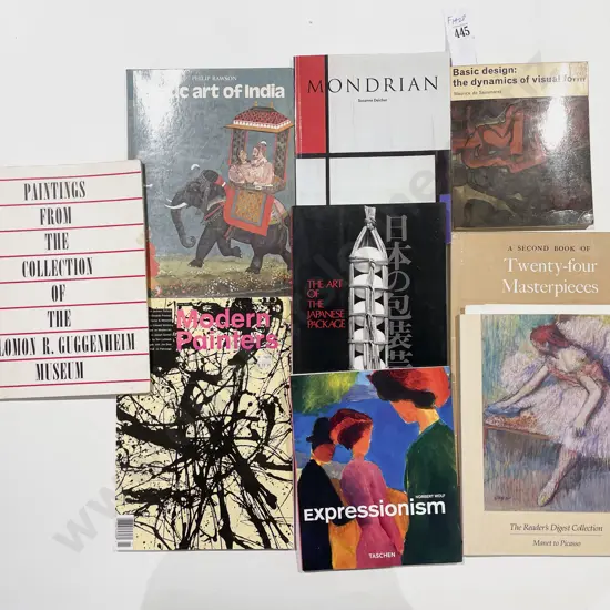 Quantity of Assorted Art Reference