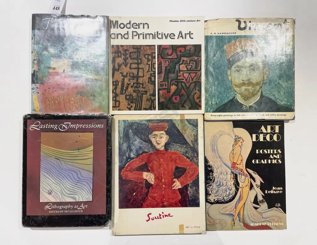 Six Assorted Art Reference Volumes Image 1++