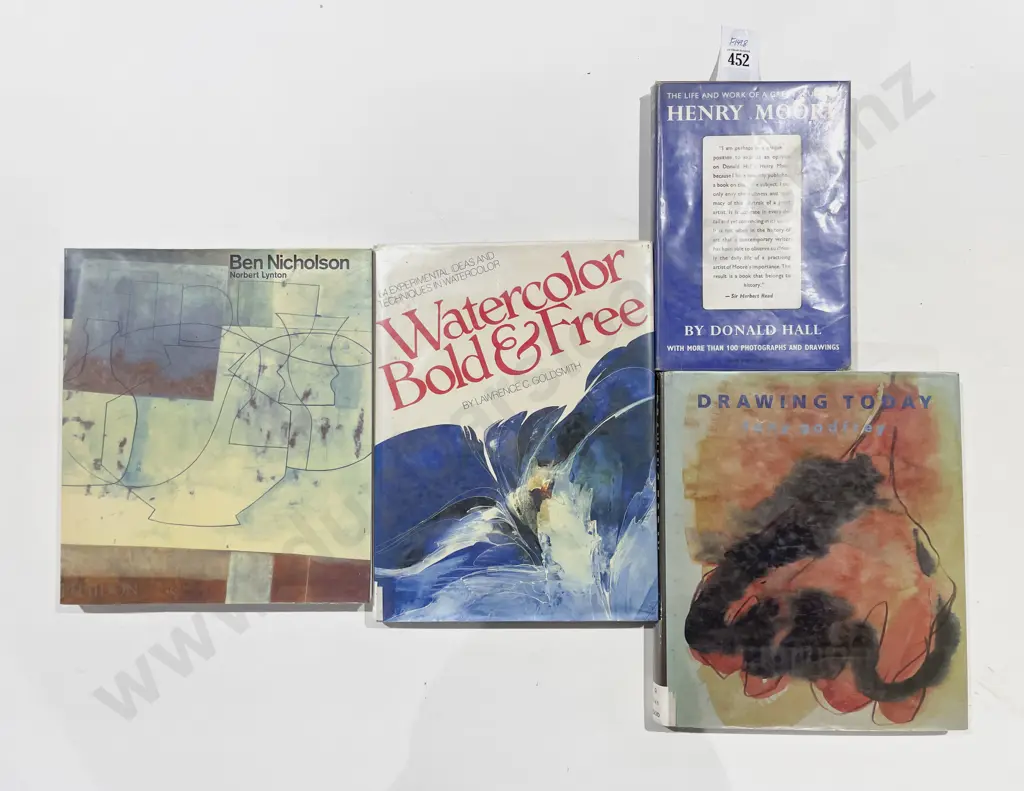 Four Assorted Art Reference Books Image 1++