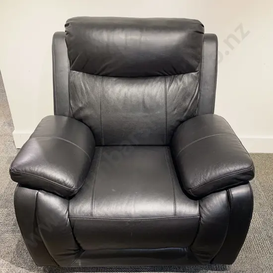Leather Reclining Armchair