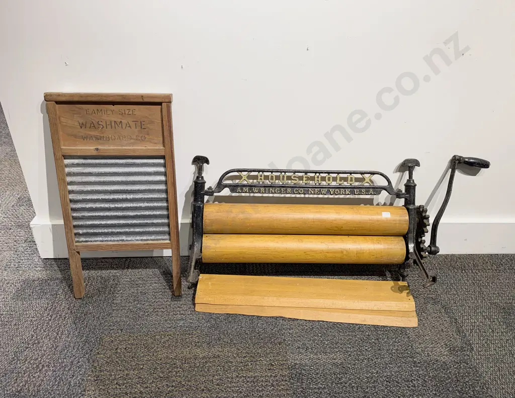 Vintage American Wringer together with Washboard Image 1++
