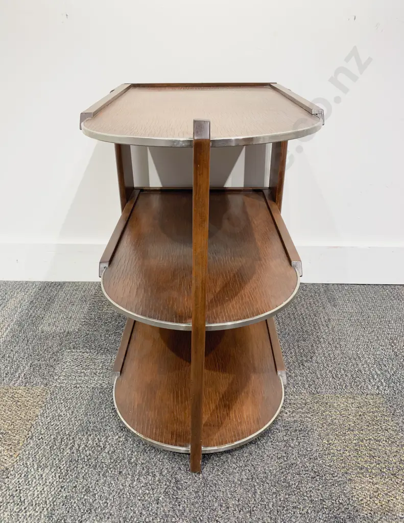 Art Deco Three Tier Tea Table Image 1++