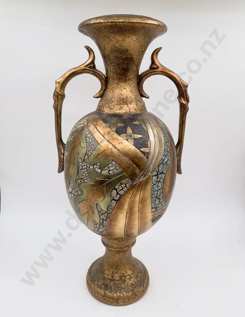 Decorative Double Handled Vase Image 1++