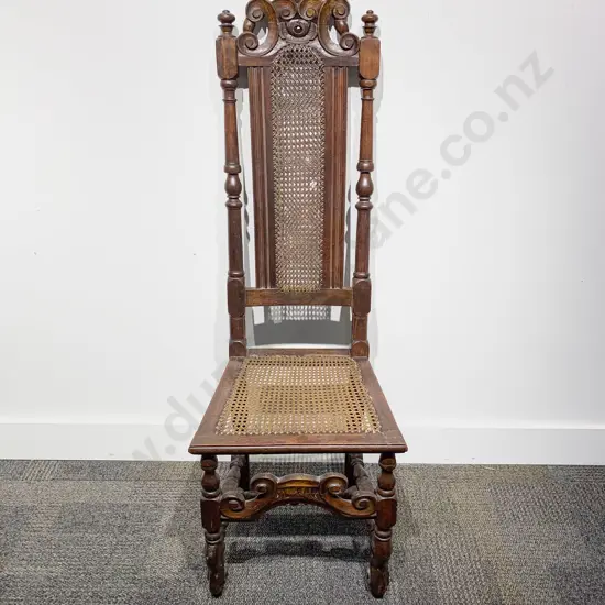 C17th Jacobean Oak Hall Chair