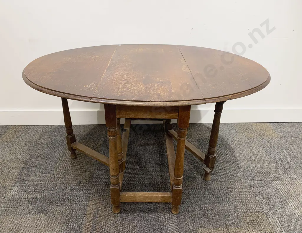 Oak Pembroke Dining Table Image 1++