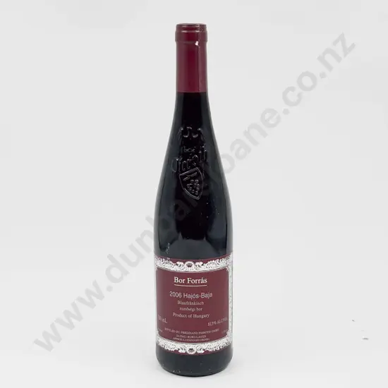 6 Bottles Hungarian 2006 Hajós-Baja Blaufränkisch