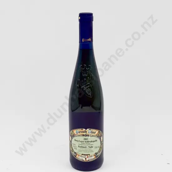 6 Bottles German 2002 Burg Layer Schlosskapelle Kabinett