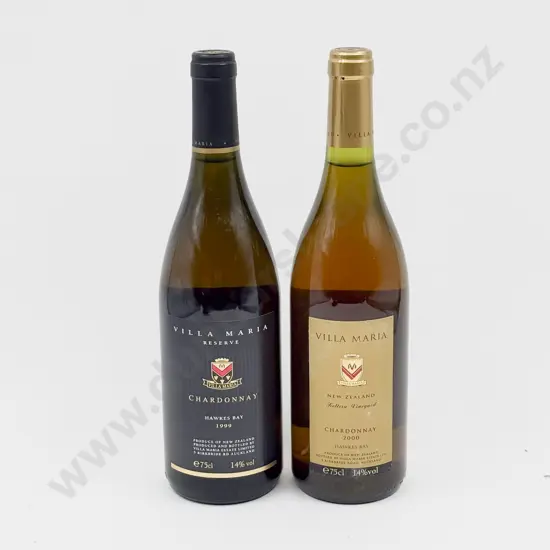 5 Bottles New Zealand 2000 and one 1999 Chardonnay
