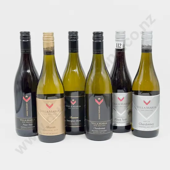 6 Bottles Assorted Villa Maria Estate