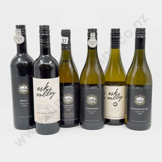6 Bottles Assorted Esk Valley Estate