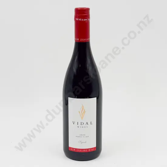 6 Bottles New Zealand 2004 Syrah