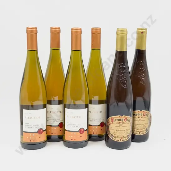 4 Bottles 2013 Dorsheimer Goldloch Riesling and 2 2007 Mainzer Domher