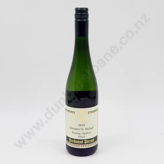 6 Bottles German 2018 Detzemer St Michael Riesling Spätlese