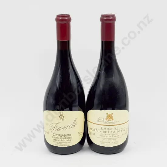 6 Bottles Italian 2008 Vallagarina Vino Rosso