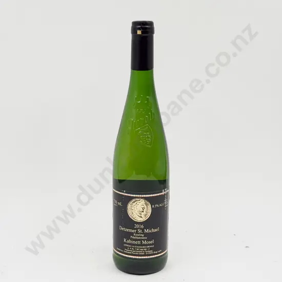 6 Bottles German 2016 Detzemer St Michael Riesling Kabinett
