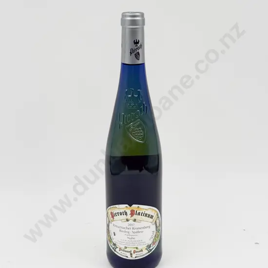 6 Bottles German 2017 Kreuznacher Kronenberg Riesling Spätlese