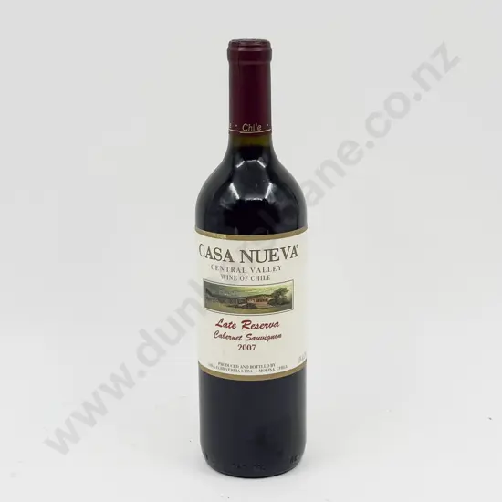 6 Bottles Chilean 2007 Cabernet Sauvignon Late Reserva