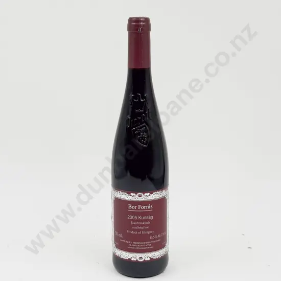 6 Bottles Hungarian 2005 Kunság Blaufränkisch