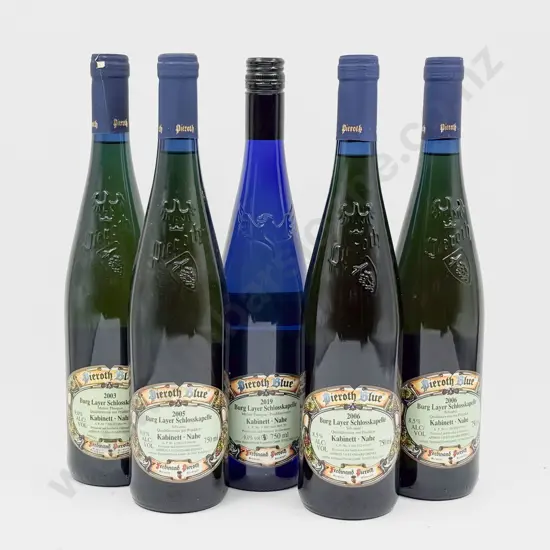 5 Bottles German Assorted Burg Layer Schlosskapelle Kabinett