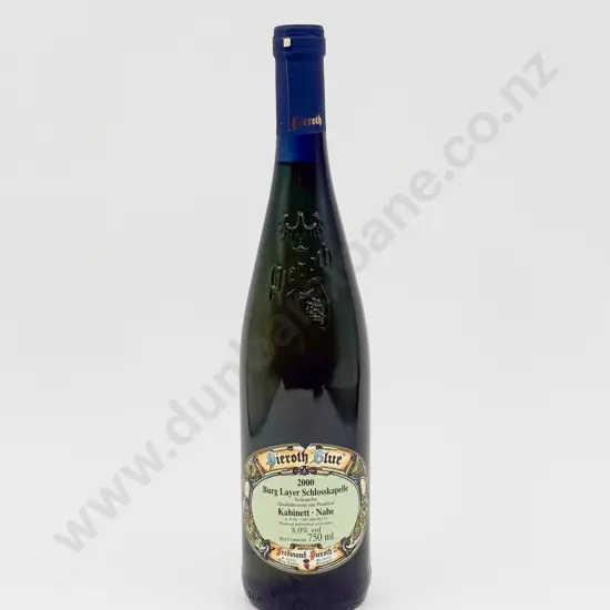 4 Bottles German 2000 Burg Layer Schlosskapelle Kabinett