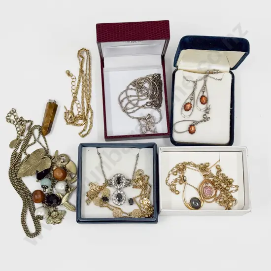 Collection of Assorted Costume and Gold Plated Jewellery