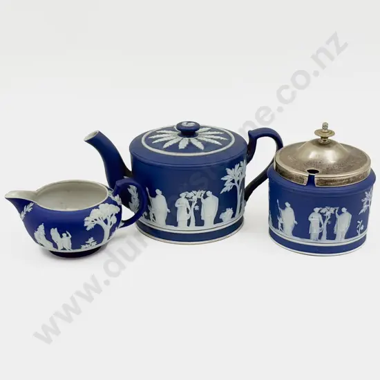 Small Wedgwood Tea Pot & Two Others