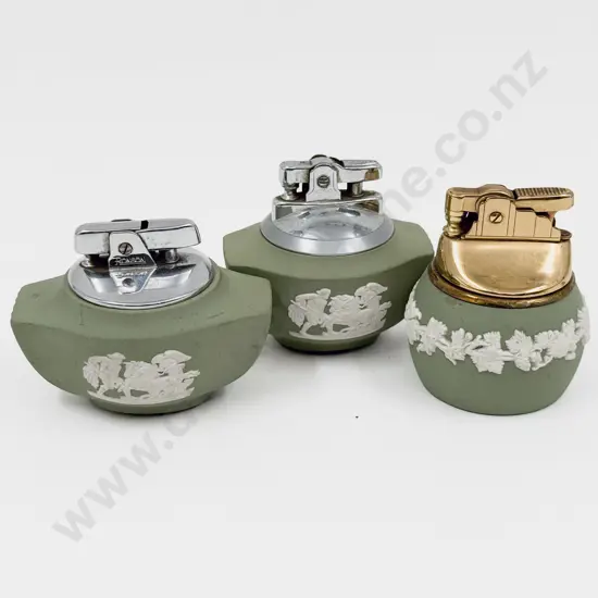 Three Wedgwood Lighters