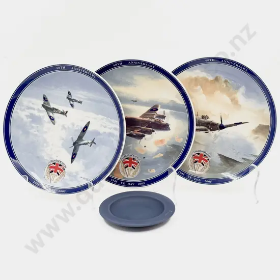 Boxed Wedgwood Concorde Dish together with Three Boxes Wedgwood Plates