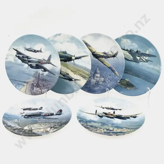 Six RD Roy Huxley Comm. Plates