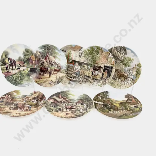 Eight Wedgwood Comm. Plates