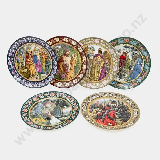 Six Wedgwood Comm. Plates