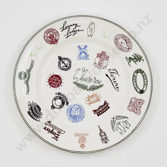 Crown Lynn Sampler Plate