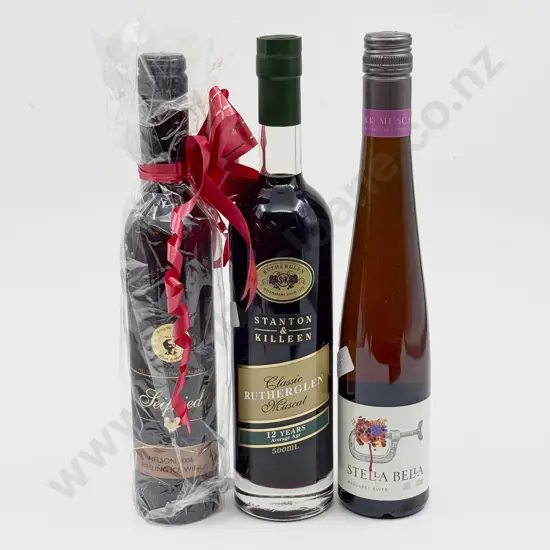 Three Assorted Dessert Wines