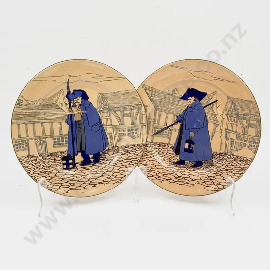 Two RD "The Watchman" Series Plates