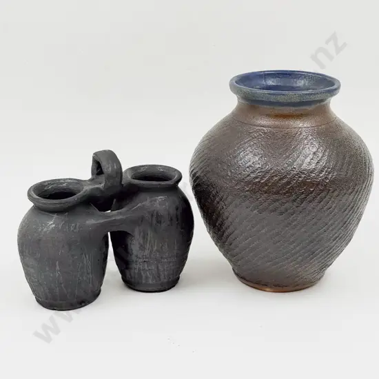 George Halliday Pottery Vase & Other