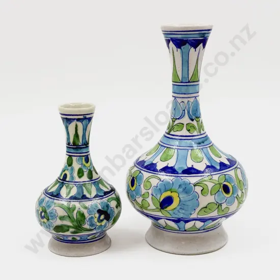 Two Iznik Pottery Vases