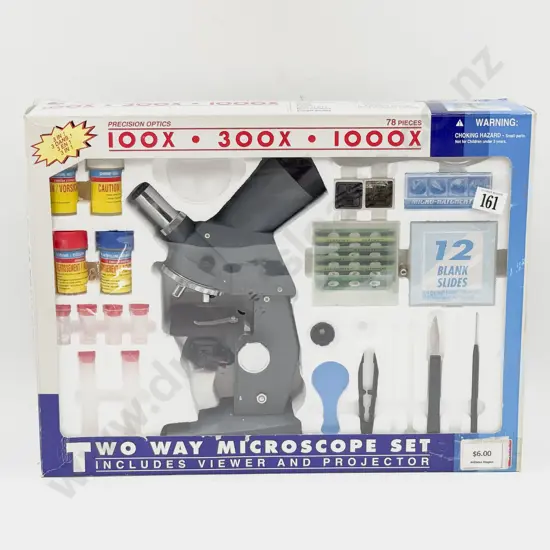 Boxed Two Way Microscope Set