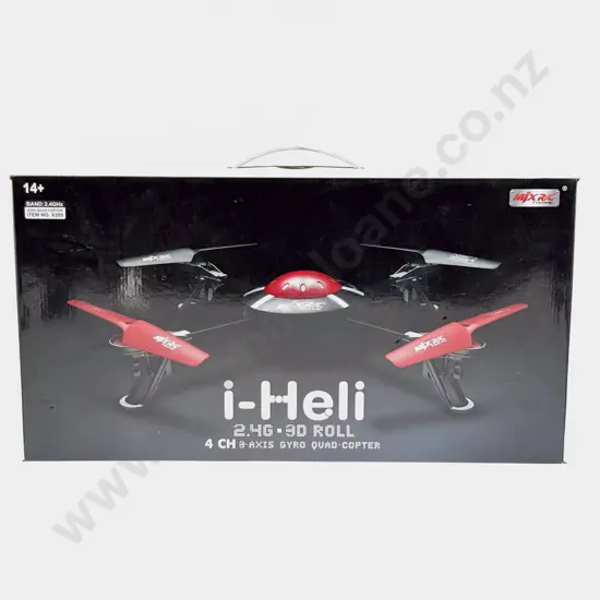 Boxed i-Heli 3-Axis Gyro Quad Copter