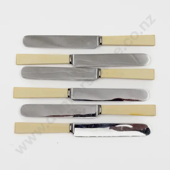Boxed Set of Bone Handled Knives