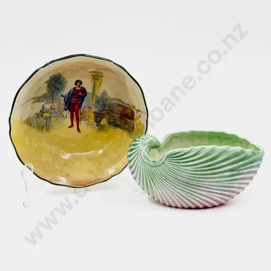 Sylvac Shell Vase & RD Bowl