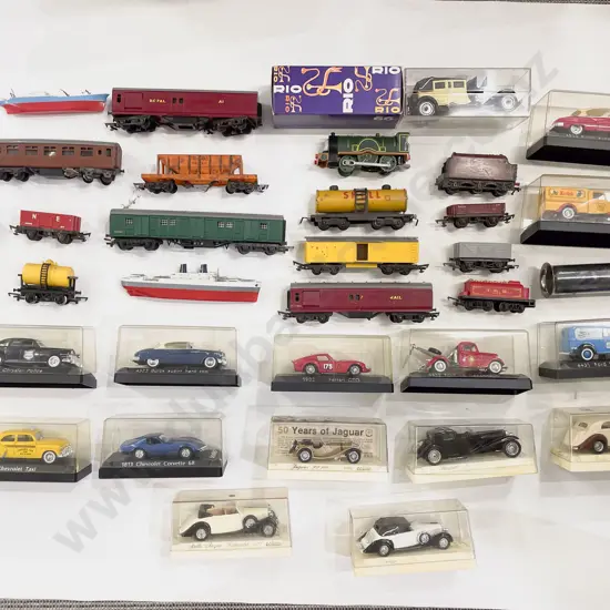Quantity of Assorted Model Cars & Toy Trains etc