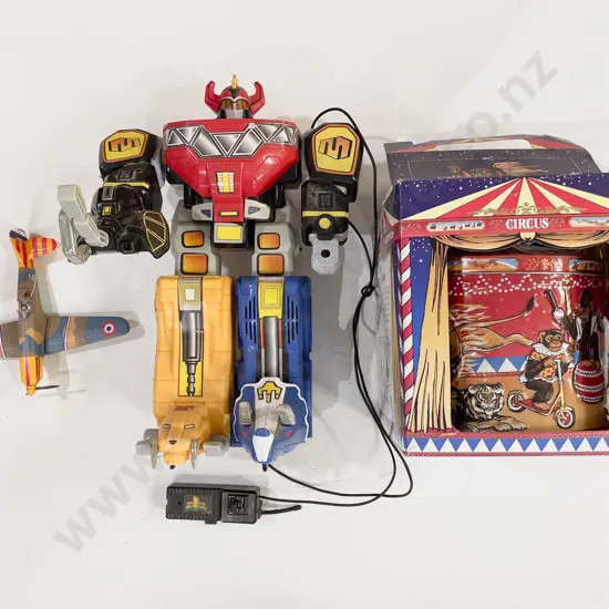 Box of Assorted Vintage Toys