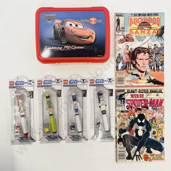 Four Boxed Star Wars Pens & Assorted