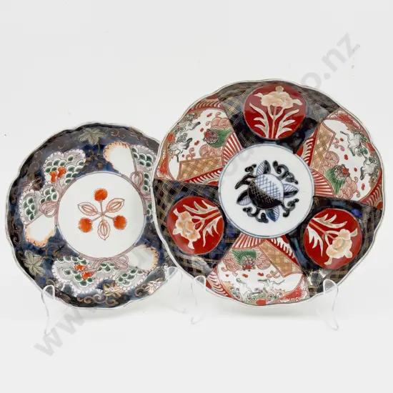 Two Imari Pattern Plates