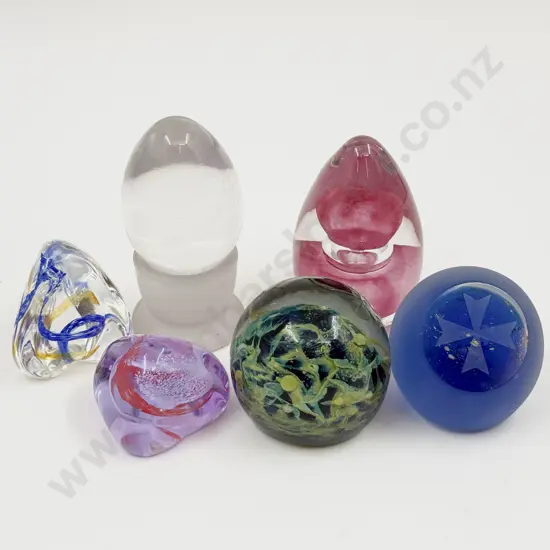 Small Quantity of Assorted Paperweights